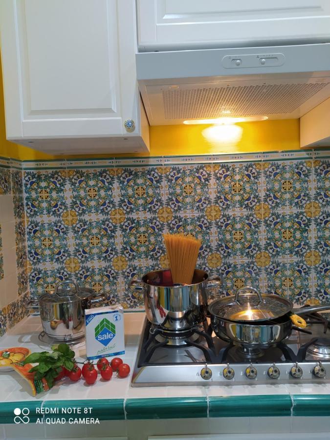 La Casa Di Mau Villa กาสเตลลัมมาเร ดิ สตาเบีย ภายนอก รูปภาพ