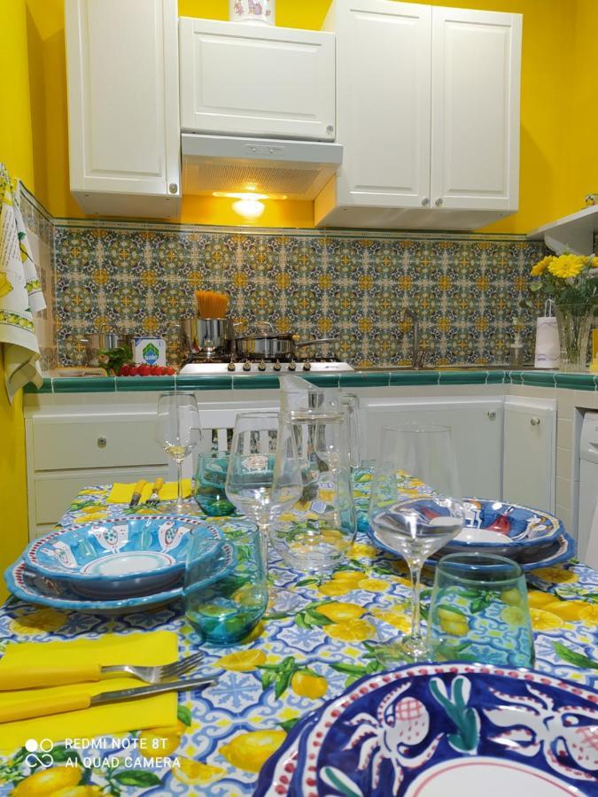 La Casa Di Mau Villa กาสเตลลัมมาเร ดิ สตาเบีย ภายนอก รูปภาพ